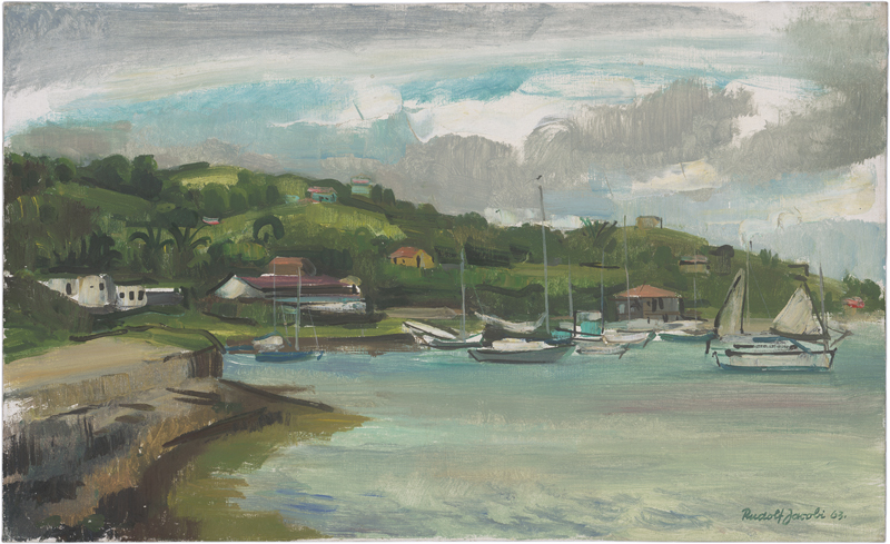 Lot 6465, Auction  127, Jacobi, Rudolf, Yachthafen auf Puerto Rico