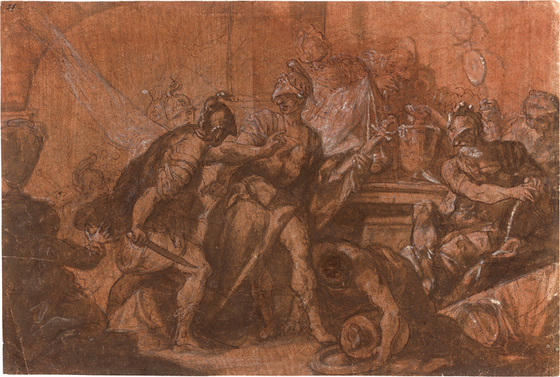 Lot 6518, Auction 127, Marcola, Marco, Römische Soldaten beim Gastmahl