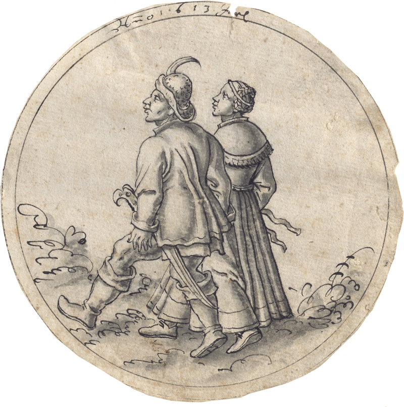 Lot 6522, Auction 127, Nürnberg, 1613. Bauernpaar
