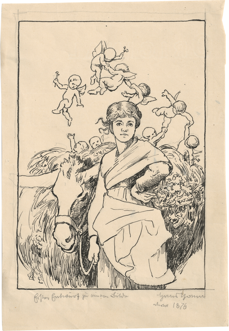 Lot 6682, Auction  127, Thoma, Hans, Auf dem Heimwege