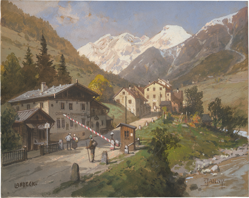 Lot 6688, Auction  127, Janny, Georg, Bei Landeck im Oberinntal