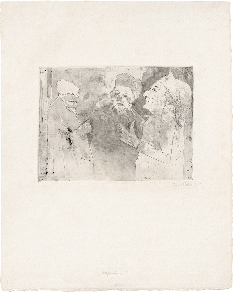 Lot 7055, Auction  127, Nolde, Emil, Großbauern