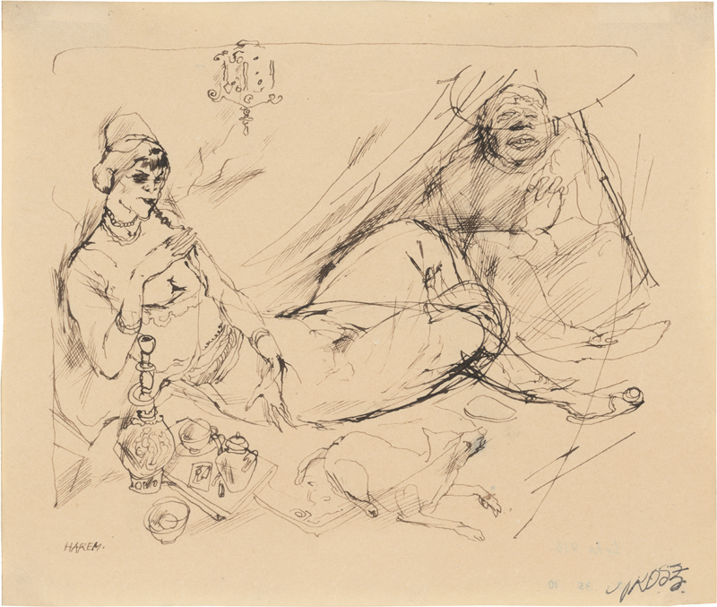 Lot 7074, Auction  127, Grosz, George, Harem