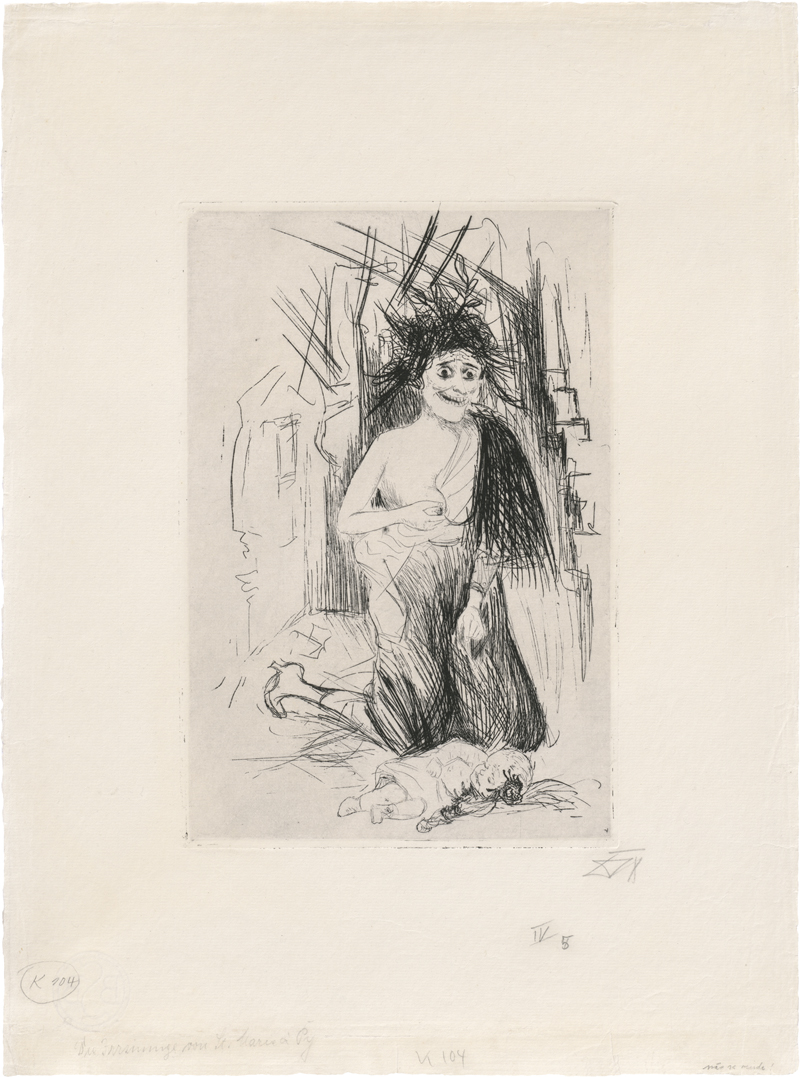 Lot 7075, Auction  127, Dix, Otto, Die Irrsinnige von St. Marie-à-Py