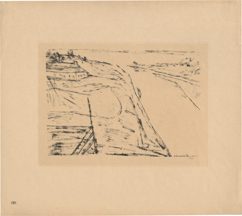 Lot 7082, Auction  127, Klee, Paul, Blick auf einen Fluss
