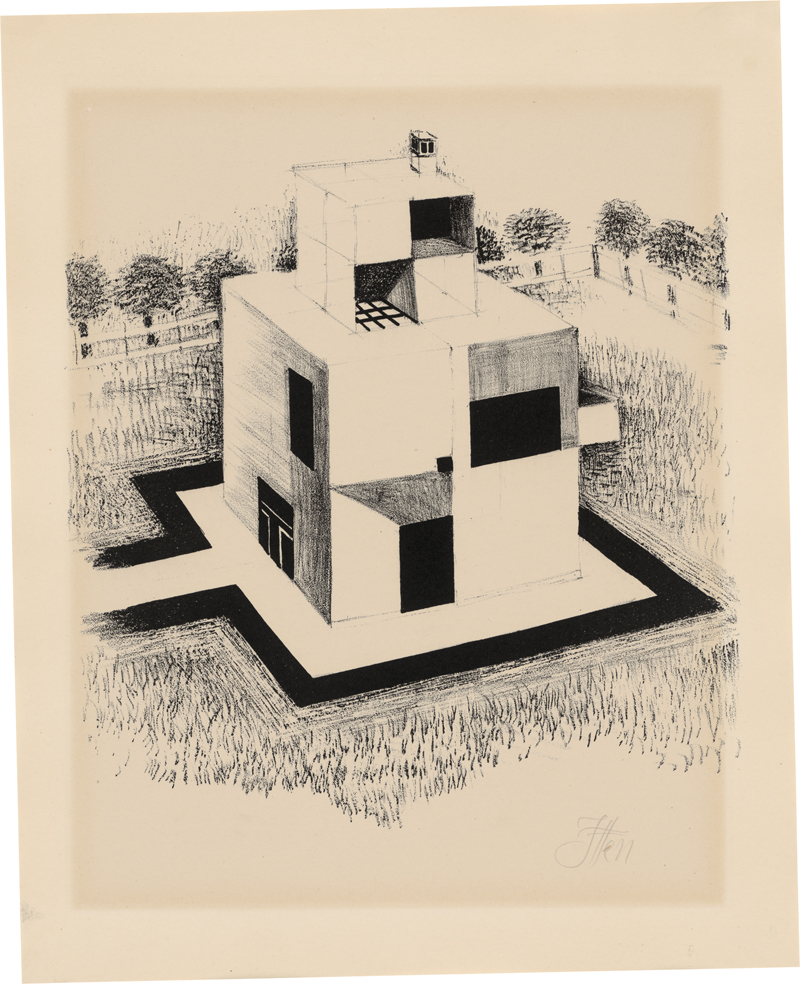 Lot 7100, Auction 127, Itten, Johannes, Haus des weißen Mannes