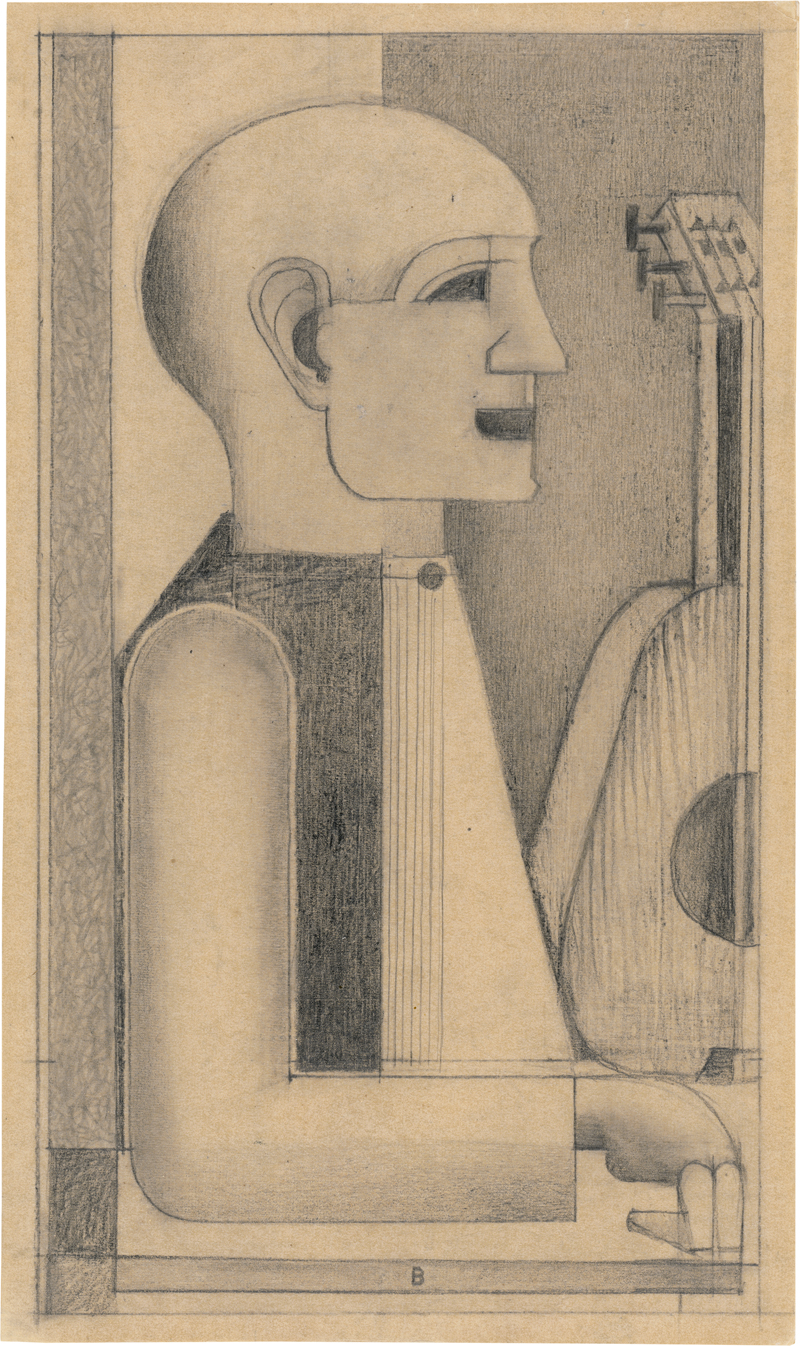Lot 7105, Auction  127, Brockmann, Gottfried, Mann in Halbfigur nach rechts