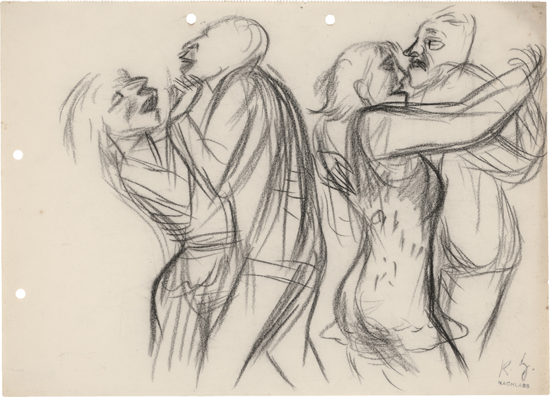 Lot 7121, Auction  127, Hubbuch, Karl, Tanzende Paare