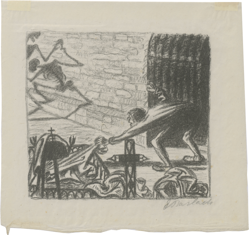 Lot 8007, Auction 127, Barlach, Ernst, Totentanz I