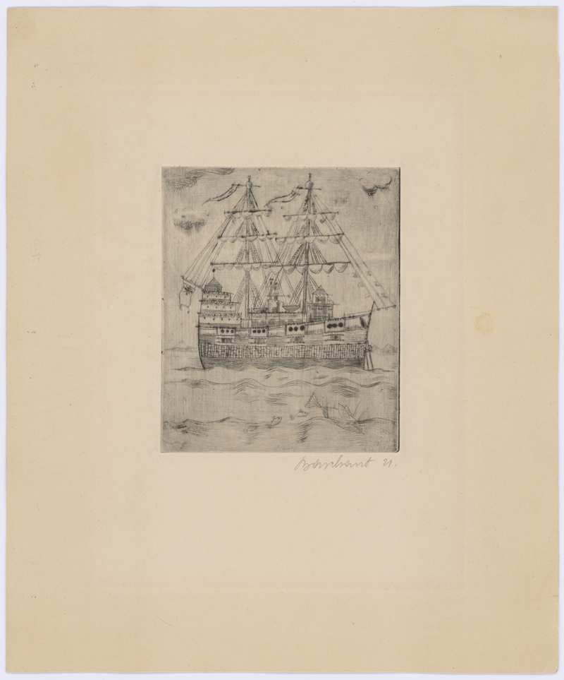 Lot 8008, Auction  127, Baschant, Rudolf, Schiff