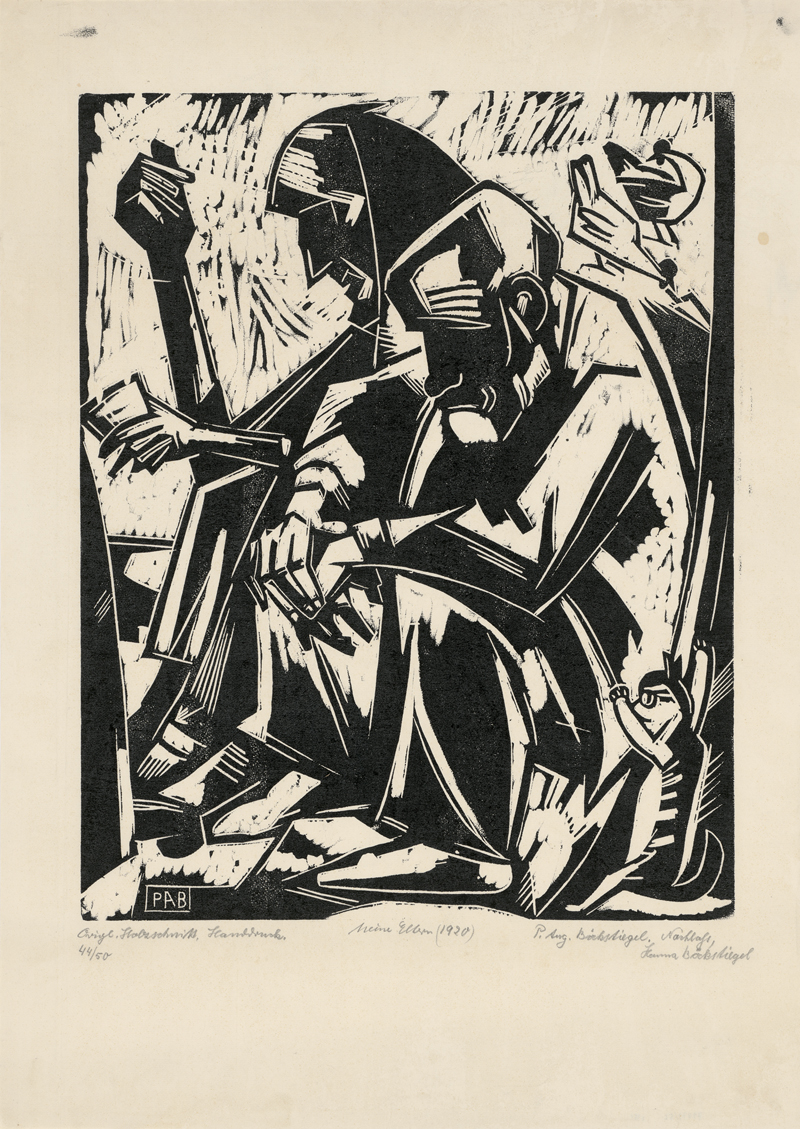 Lot 8013, Auction 127, Böckstiegel, Peter August, Meine Eltern
