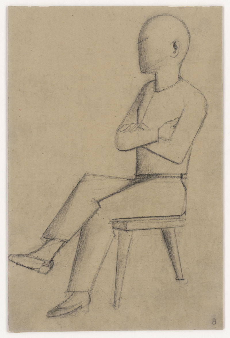 Lot 8015, Auction 127, Brockmann, Gottfried, Sitzender
