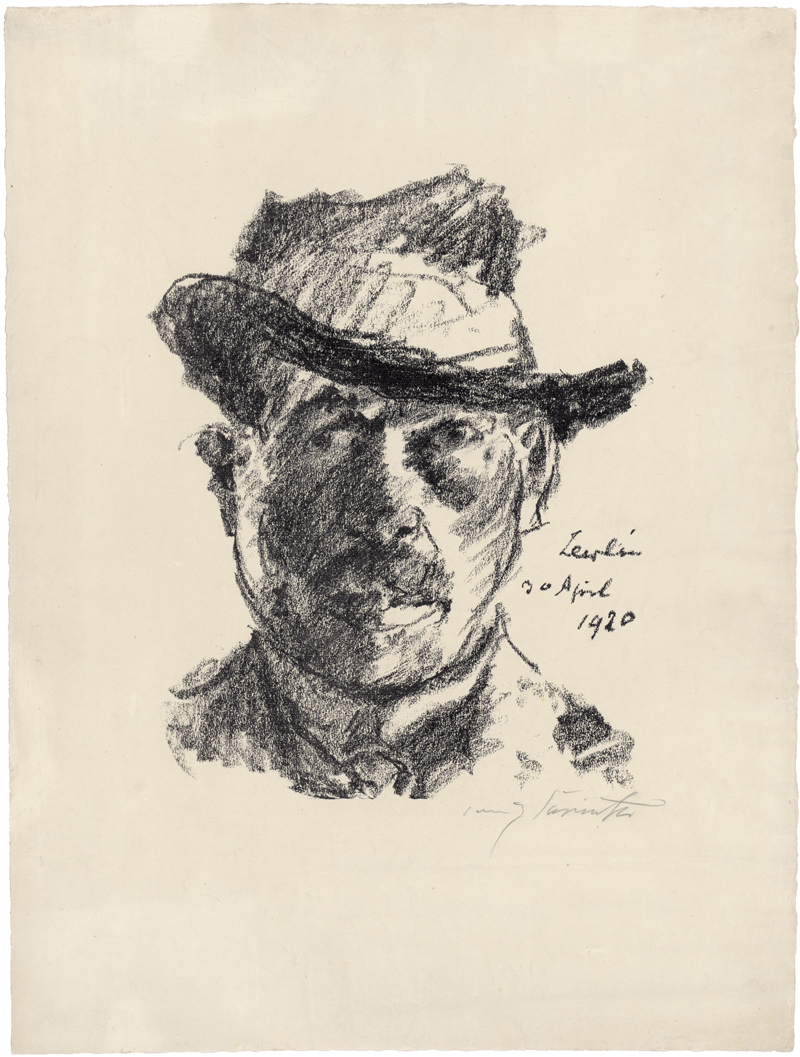 Lot 8022, Auction 127, Corinth, Lovis, Selbstbildnis mit Schlapphut