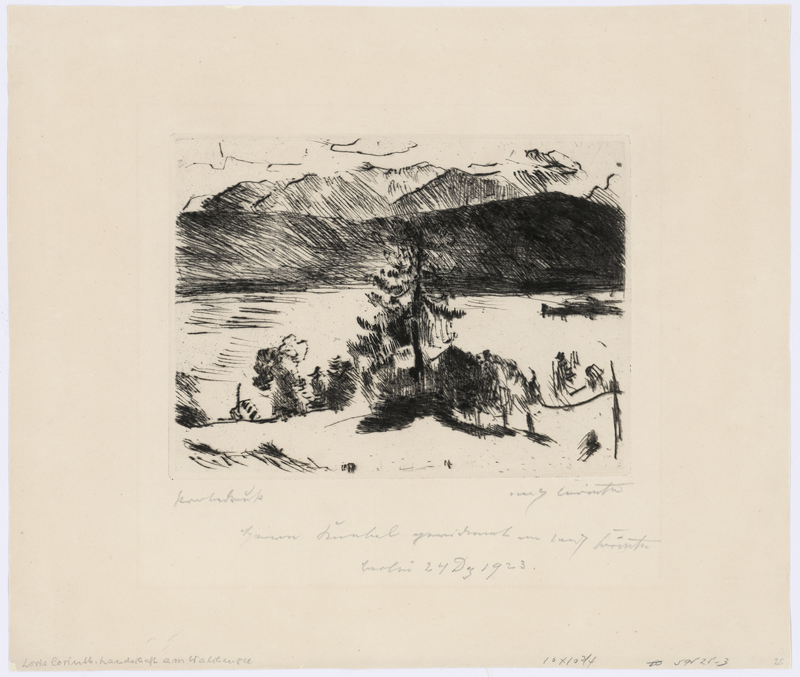 Lot 8023, Auction 127, Corinth, Lovis, Lärche am Walchensee