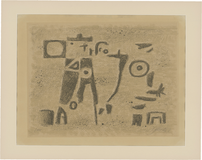 Lot 8164, Auction  127, Baumeister, Willi, Nicht lässt das Schicksal sich hindern