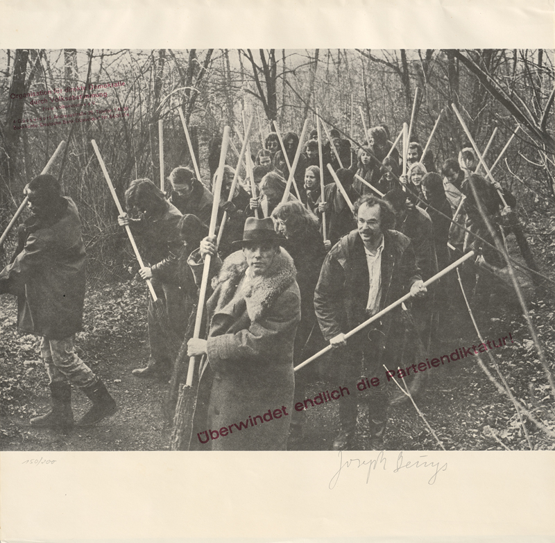 Lot 8171, Auction  127, Beuys, Joseph, Rettet den Wald (Überwindet endlich die Parteiendiktatur)