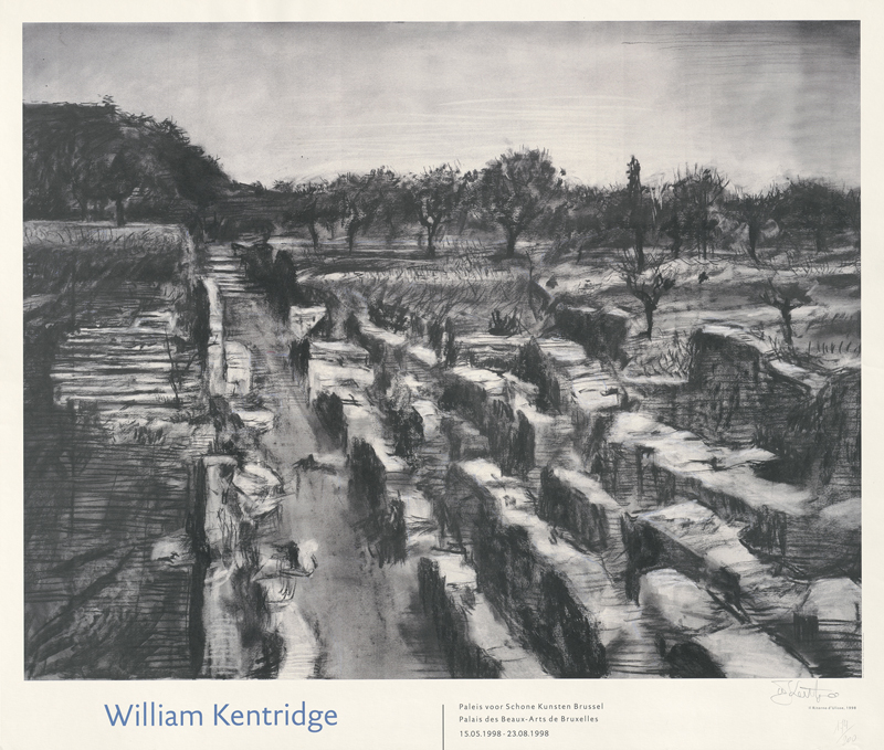 Lot 8242, Auction  127, Kentridge, William, William Kentridge, Paleis voor Schone Kunsten Brussel