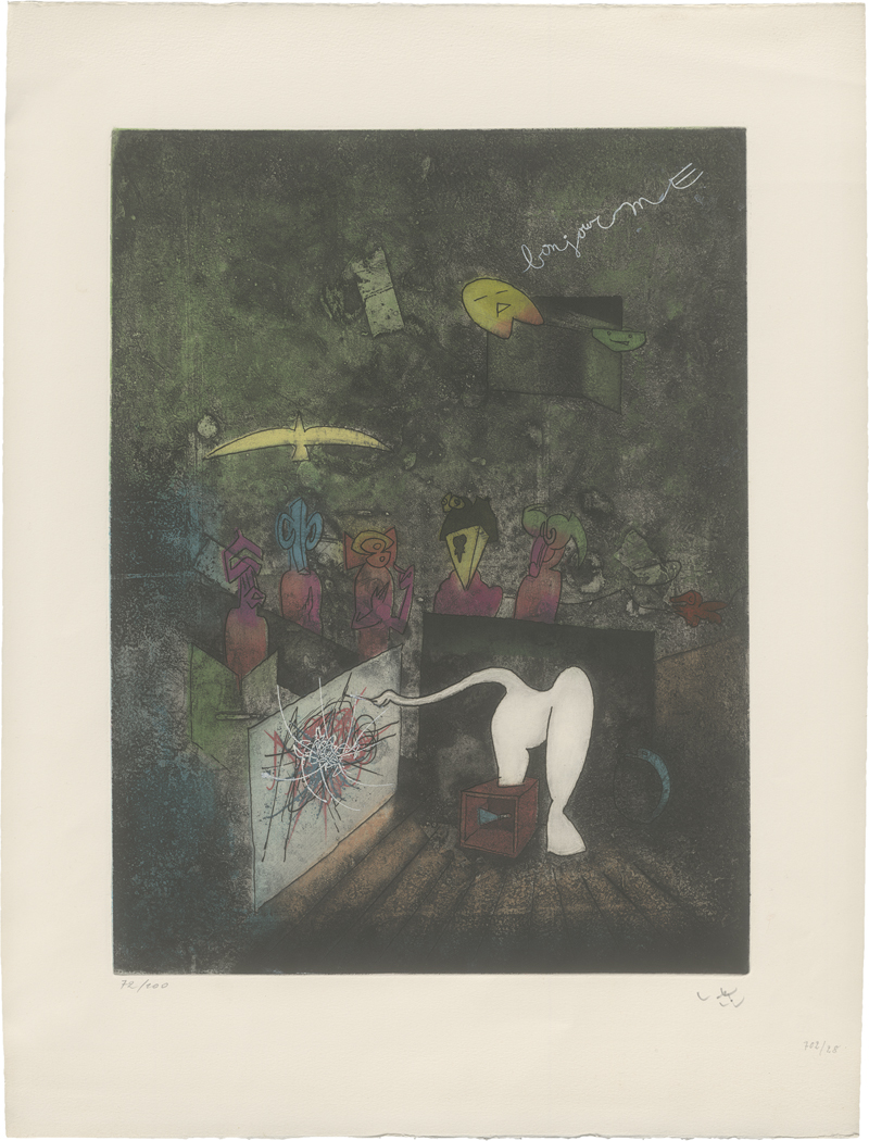 Lot 8265, Auction 127, Matta, Roberto, Bonjour Max Ernst