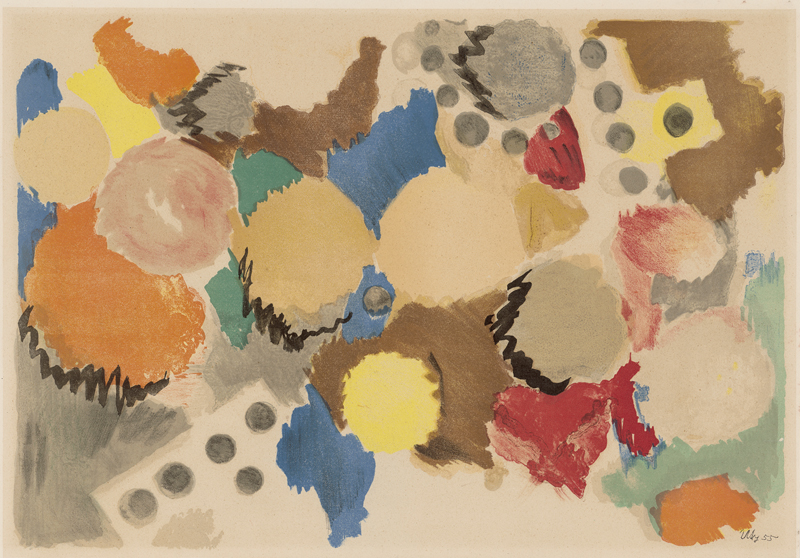 Lot 8269, Auction 127, Nay, Ernst Wilhelm, Farblitho 1955 (NOR)