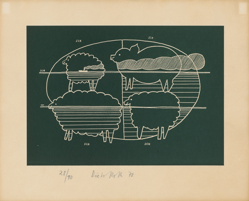Lot 8279, Auction  127, Roth, Dieter, In der Ferne