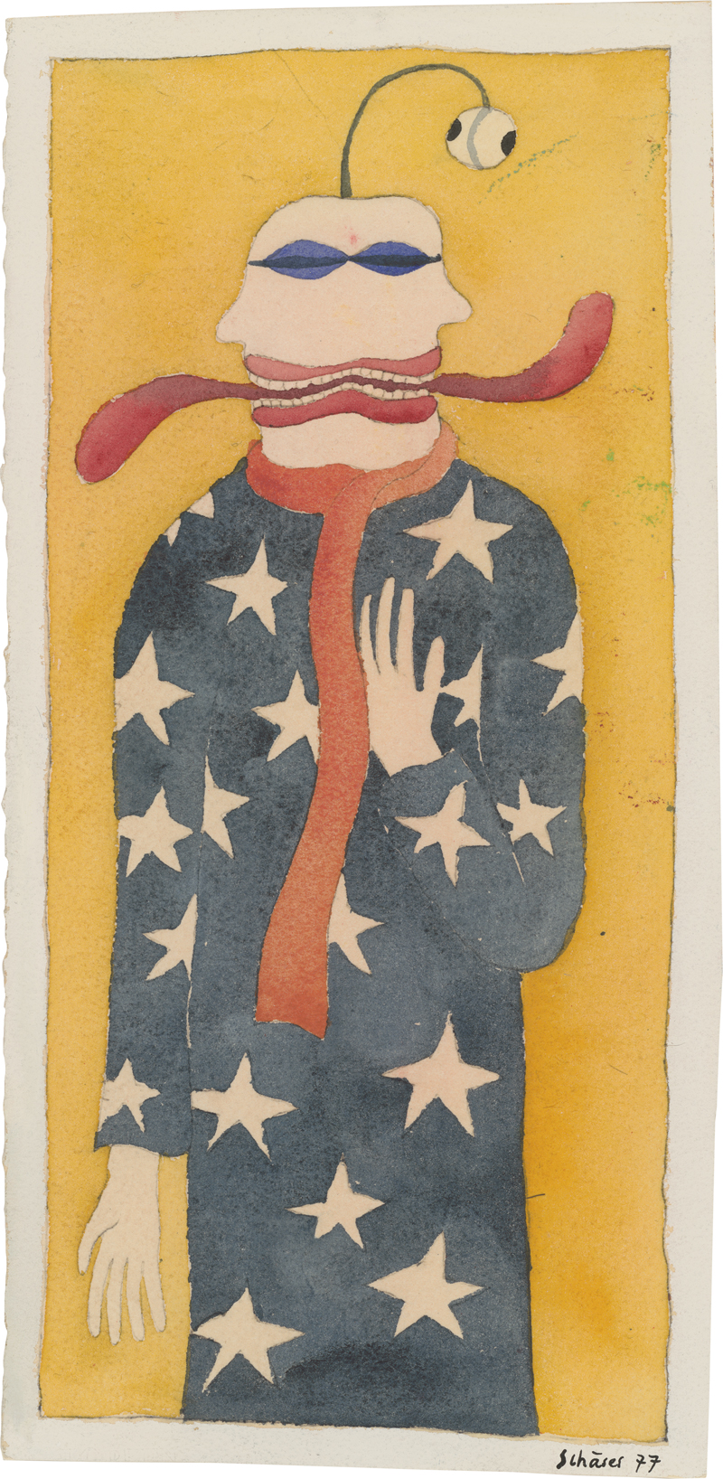Lot 8282, Auction 127, Schärer, Hans, Janusköpfiger Artist