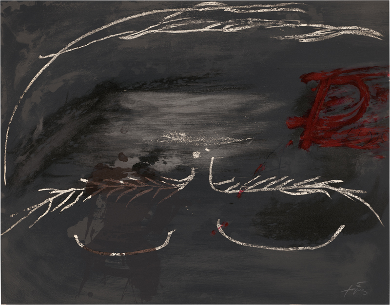Lot 8293, Auction 127, Tàpies, Antoni, Hommage à Picasso