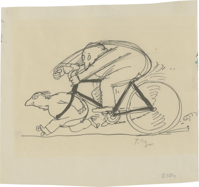 Lot 8306, Auction  127, Ungerer, Tomi, Rennrad
