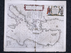 Los 7 - Janssonius, Johannes - Pascaarte van't oostelycke deel vande Middelandsche Zee - 2 - thumb