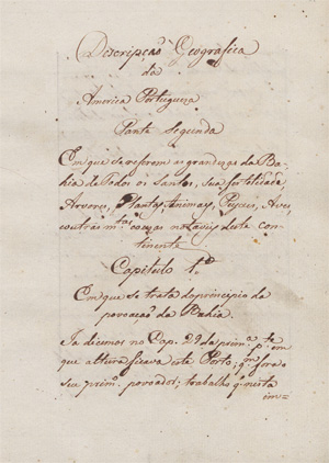 Lot 37, Auction  128, Soares de Sousa, Gabriel, Descripcao geografica da america portugueza