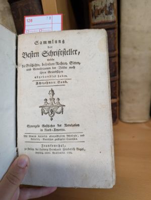 Los 38 - Sprengel, Matthias Christian - Geschichte der Revolution von Nord-Amerika - 1 - thumb