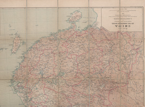 Lot 41, Auction  128, Bretschneider, Emil, Map of China and the sourrounding regions