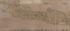Lot 53, Auction  128, Serné, Samuel Hendrik, Kaart van Java