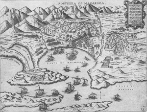 Lot 63, Auction  128, Camocio, Giovanni Francesco, Fortezza di Macarsca