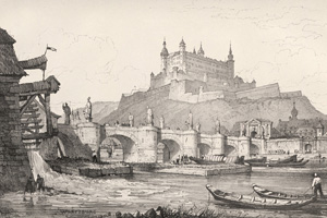 Los 98 - Prout, Samuel - Facsimiles of sketches made in Flanders and Germany and drawn on stone - 1 - thumb