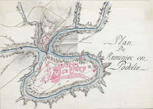 Lot 106, Auction  128, Ukraine, Plan de Kaminiec en Podolie