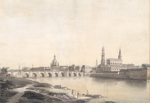 Lot 123, Auction  128, Dresden, Kolorierte Radierung