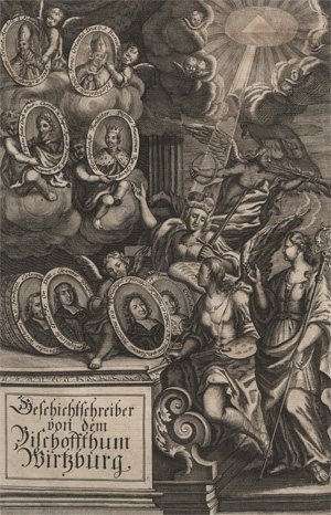 Lot 151, Auction  128, Ludewig, Johann Peter, Geschicht-Schreiber von dem Bischoffthum Wirtzburg