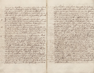 Lot 184, Auction  128, Friedrich Wilhelm von Hohenzollern, Landt-tags Recess. Deutsche Handschrift auf Pepier