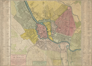 Lot 191, Auction  128, Schmettau, Samuel Graf von, Plan de la ville de Berlin