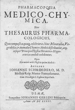 Lot 237, Auction  128, Schröder, Johann, Pharmacopoeia medico-chymica sive Thesaurus Pharmacologicus
