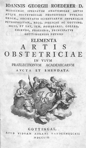 Los 272 - Roederer, Johann Georg - Elementa artis obstetriciae in usum praelectionum academicarum - 1 - thumb