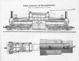 Lot 338, Auction  128, Fairlie, Robert Francis, Die richtige Praxis der Schmalspurbahnen