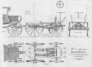 Lot 350, Auction  128, Gordon, Alexander, Historische und practische Abhandlung über Fortbewegung ohne Thierkraft