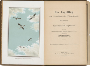 Lot 369, Auction  128, Lilienthal, Otto, Der Vogelflug als Grundlage der Fliegekunst