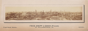 Lot 395, Auction  128, Werden, Hugo van und Krupp, Fried. Krupp à Essen (Prusse), Aciérie 