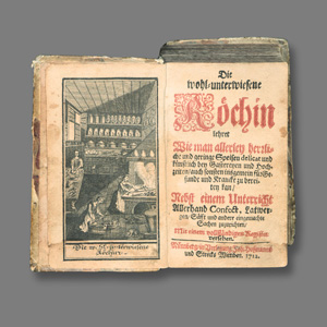Lot 406, Auction  128, wohl-unterwiesene Köchin, Die, lehret wie man allerley herrliche und geringe Speisen delicat zubereiten kan