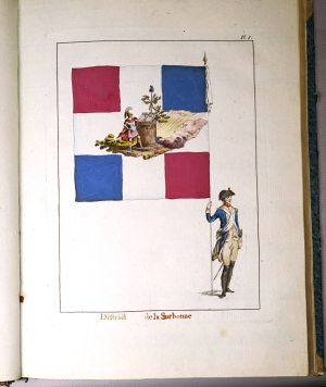 Los 448 - Moreau, Jean-Michel - Collection entière des drapeaux de l'armée nationale parisienne - 9 - thumb