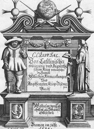 Lot 450, Auction  128, Sallustius Crispus, Gaius, Von Catilinischer rottierung und Jugurthischem Krieg verteutscht
