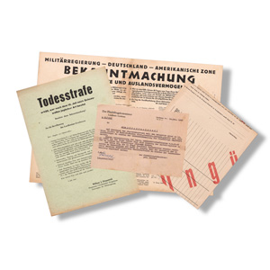 Lot 481, Auction  128, US-Einblattdrucke, Konvolut von 20 Verordnungen