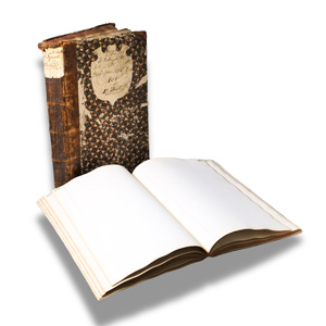 Lot 534, Auction  128, Historisches Papier, 2 Blocks mit historischem Schreibpapier. Büttenpapier mit Wasserzeichen 